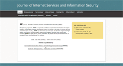 Desktop Screenshot of jisis.org